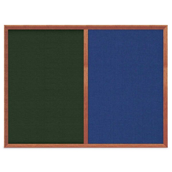 Slim Style Indoor Enclosed Corkboard, 12